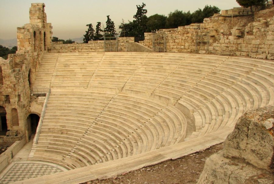 Acropol din Afina. Odeonul Herod Attica