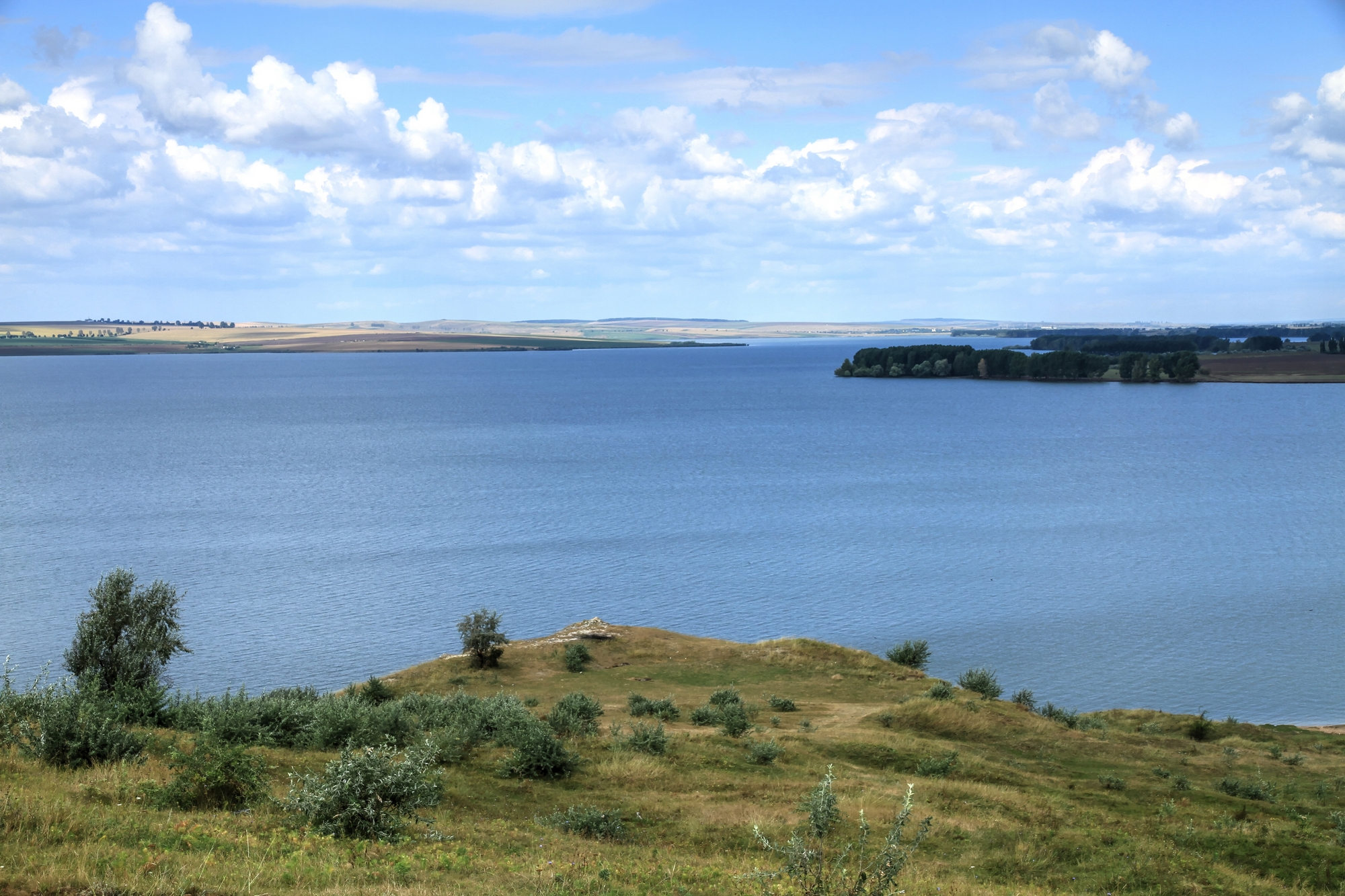 Lacul de acumulare Costești, septembrie, 2010