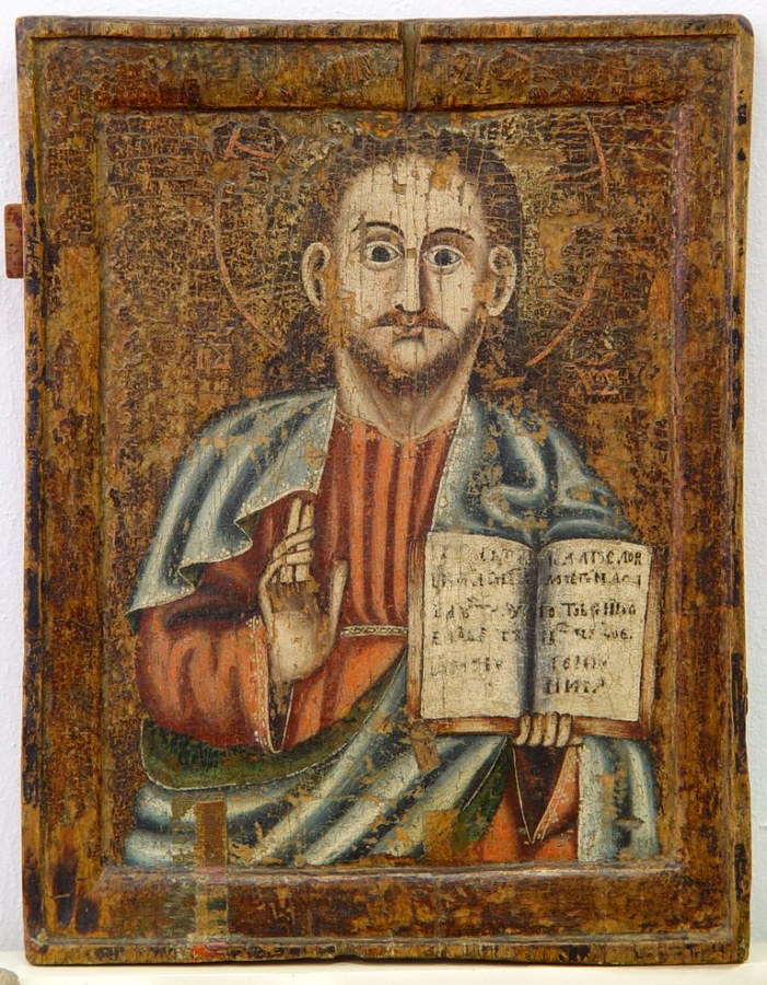 Iisus Pantocrator, sec. XVII, s. Rotunda, Edinet