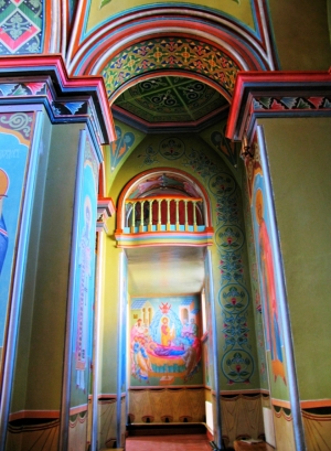 Интерьер притвора Вознесенского храма