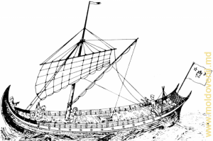 Молдавский корабль, XVI-й век