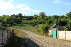 Uliţă din satul Zăicani, Teleneşti