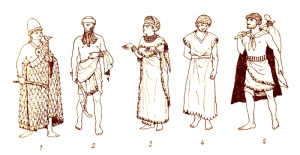 Vestimentația babilonienilor în secolele XIX-XVIII î.Hr.