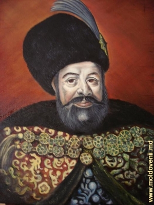 Domnitorul moldovean Vasile Lupu Pictura - Sorin Apostolescu