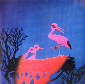 Desen animat "Pui de cocostîrc", 1971