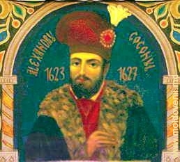Alexandru Coconul - frescă din Biserica Radu Vodă