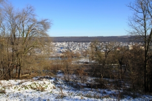 Satul Condriţa, Nisporeni. Peisaj de iarnă