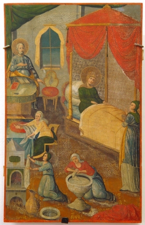 Zugrav Gherasim. Naşterea Maicii Domnului, 1808, s. Cogîlniceni          