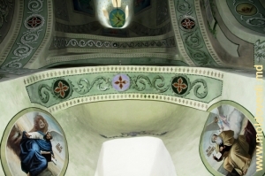 Детали росписи церкви Св. Троицы в монастыре Рудь, Сорока