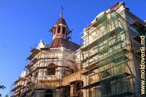 Реконструкция дворца Манук-бея, сентябрь 2015 г. 