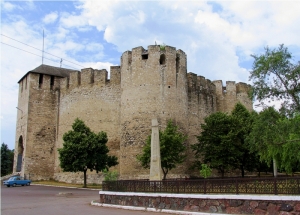 Cetatea de la Soroca- vedere dintr-o parte