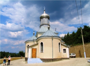 Церковь монастыря Косэуц, вид с тыла