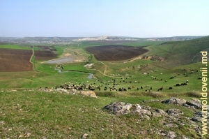 Drumurile din valea rîului Draghişte între satele Feteşti şi Burlăneşti, Edineţ