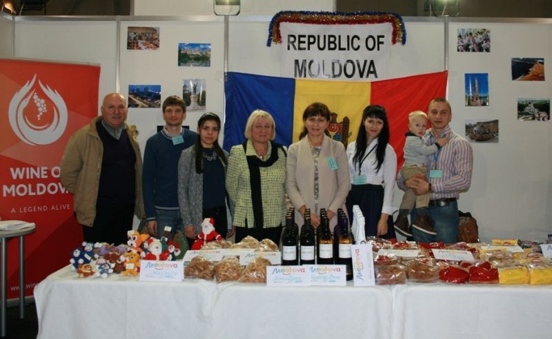 Молдова была представлена на благотворительной рождественской ярмарке в Софии