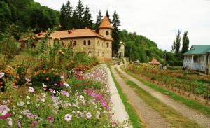 Vedere generală a mănăstirii, Mănăstirea Rudi, Soroca