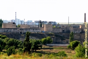 Cetatea de la Bender, vedere de pe pod, 2007