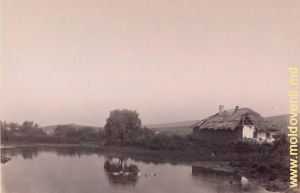 Река Бык. Из фотоальбома Кондрацкого "Кишинёв и его окрестности. 1889 г."