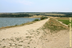 Digul lacului de acumulare din satul Congaz, Comrat