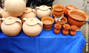 Vase din ceramică de uz casnic