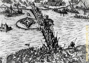 Mihai Viteazul lupta cu turcii, Giurgiu, octombrie 1595