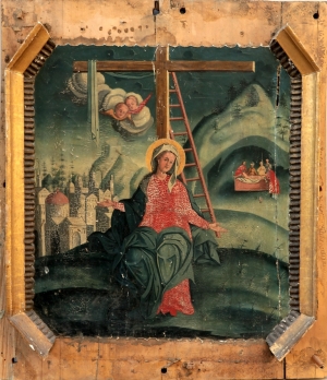Zugrav Gherasim. Coborîrea de pe Cruce, 1808, s. Cogîlniceni