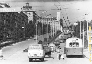 August 1966, bulevardul Constantin Negruzzi. Sursa foto: Arhiva Națională