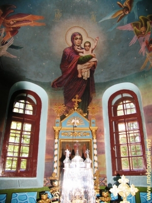 Роспись заалтарной части Кухурештской церкви