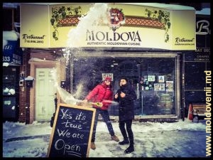 Restaurantul "Moldova" din oraşul New York, SUA