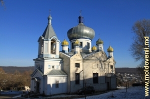 Biserica de vară a Mănăstirii Condriţa, iarna
