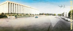 Кишинев: центральная площадь и дом правительства
