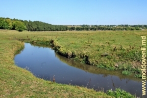 Rîul Ciuhur în apropierea satului Parcova, Edineţ