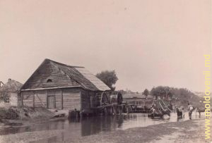 Мельница на реке Бык. 1889 г.