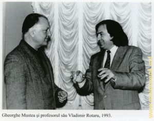 Георгий Мустя и его наставник Владимир Ротару, 1993 год