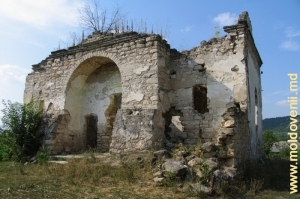 Ruinele bisericii vechi din Raşcov