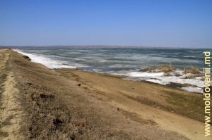 Lacul Manta aproape de satul Paşcani, Cahul