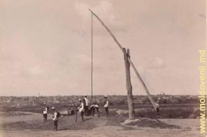 Бендерская застава, 1889 год. Район современных улиц Измаильской и Албишоара