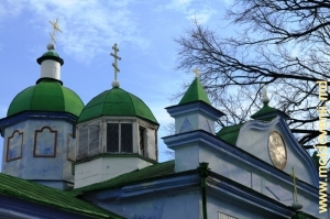 Купола Михайло-Архангельской (зимней) церкви