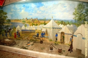 Panorama istorică din muzeul cetăţii