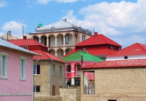 Крыши домов на Цыганской горке