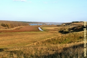 Valea rîului Bîc în apropiere de satul Calfa Nouă