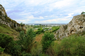 Вид на водохранилище со стороны с. Дуруиторя Веке