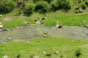 Перекаты на реке Раковэц в ущелье