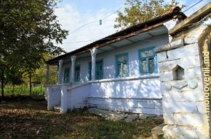 Старый, но хорошо сохранившийся молдавский дом в селе Машкэуць, Криулень