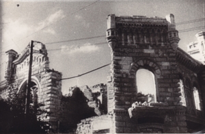 Здание Примэрии в 1944, после освобождения Кишинева