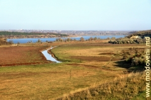 Valea rîului Bîc în apropiere de satul Calfa Nouă