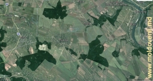 Harta Google: de la satul Ţipordei pînă la Climăuţii de Jos