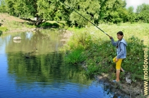 Pescuitul pe Racovăţ, satul Tîrnova, Edineţ