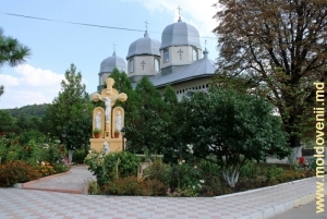 Распятие у входа в монастырь Добруша, Шолдэнешть