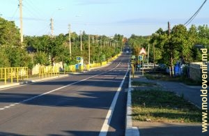Noua autostradă, satul Prodănești, Florești, Chișinău-Soroca, septembrie 2015